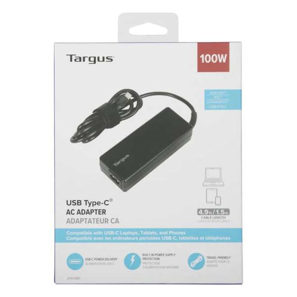 Targus 100W USB Type-C Charger Black