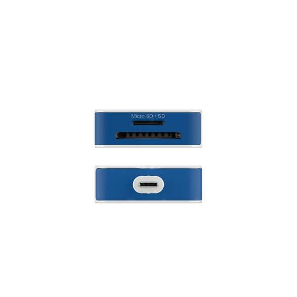 Targus HyperDrive® Flex 9 Port Dual 4K HDMI Dock White/Blue