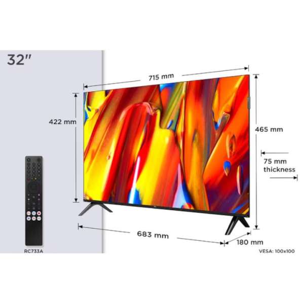 TCL 32" 32V5C QLED