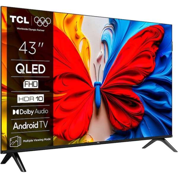 TCL 43" 43S5K QLED Smart