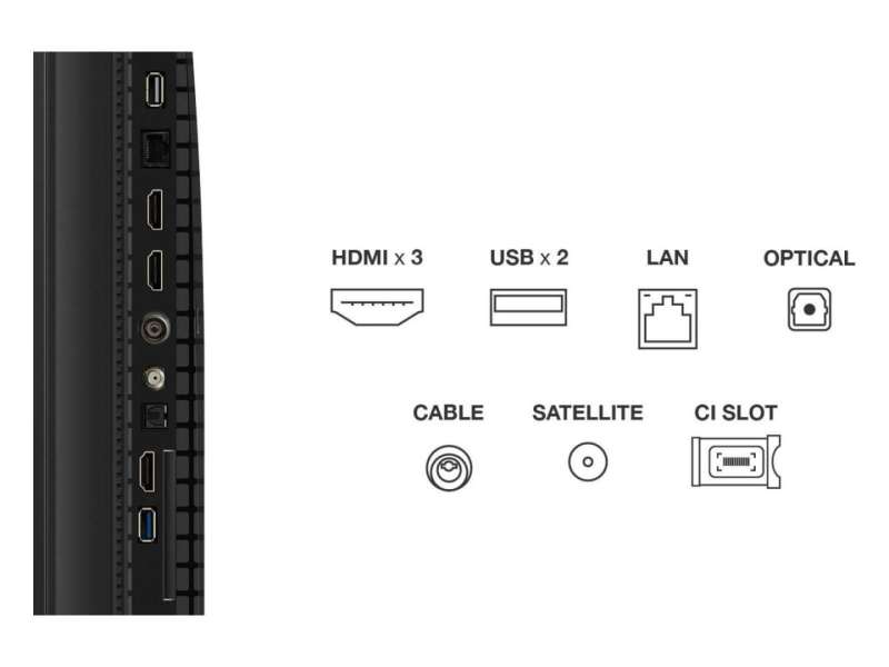 TCL 55" 55P7K QLED Smart TV
