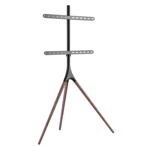 TECHLY 45"-65" Tripod Floor Stand for LCD / LED / Plasma TV Brown/Black