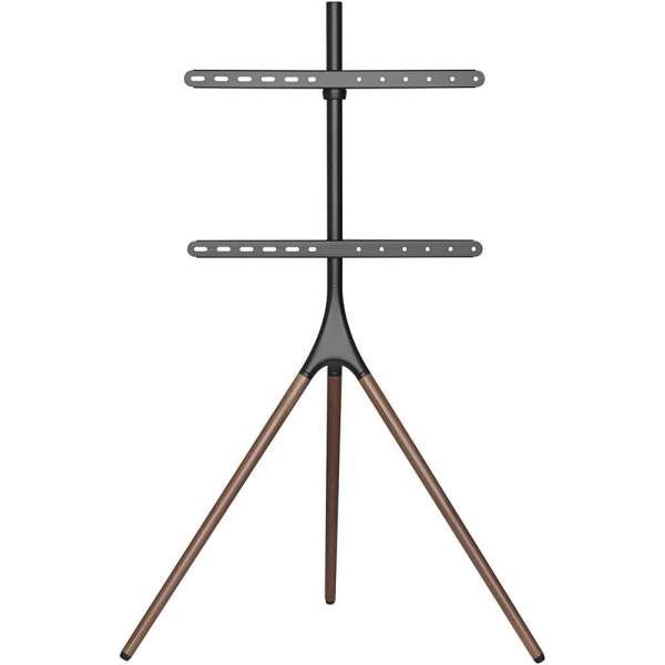TECHLY 45"-65" Tripod Floor Stand for LCD / LED / Plasma TV Brown/Black