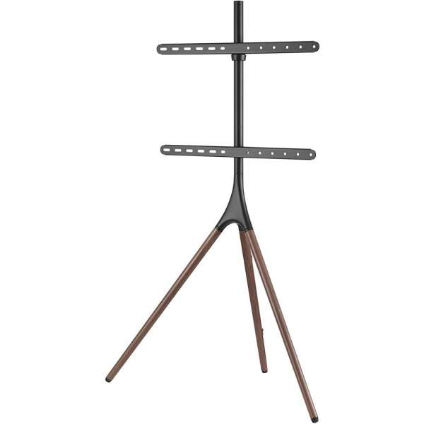 TECHLY 45"-65" Tripod Floor Stand for LCD / LED / Plasma TV Brown/Black