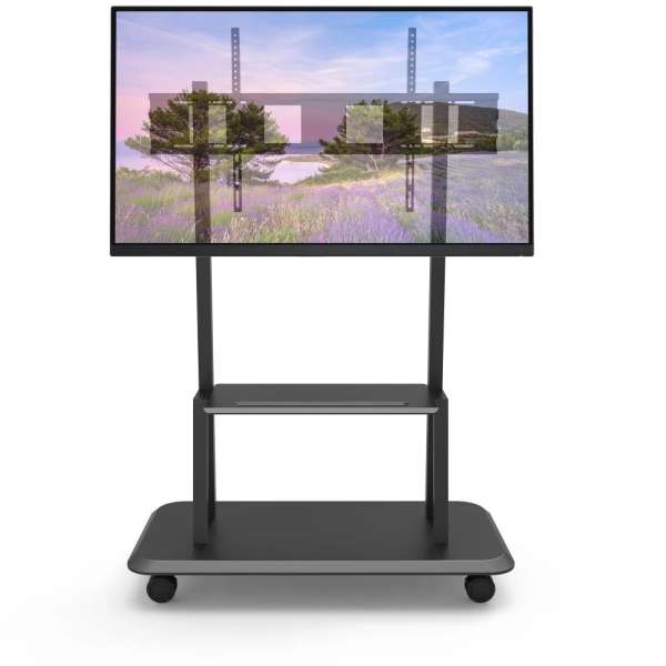 TECHLY ICA-TR31 Floor Support with Shelf for LCD/LED/Plasma TV 55"-120"