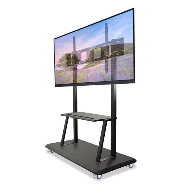 TECHLY ICA-TR31 Floor Support with Shelf for LCD/LED/Plasma TV 55"-120"