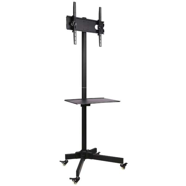 TECHLY Trolley Floor Stand LCD/LED/Plasma 23"-55" Black