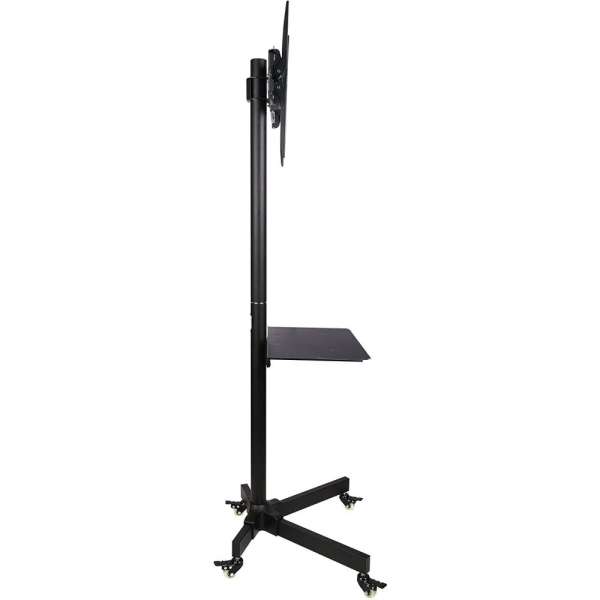TECHLY Trolley Floor Stand LCD/LED/Plasma 23"-55" Black