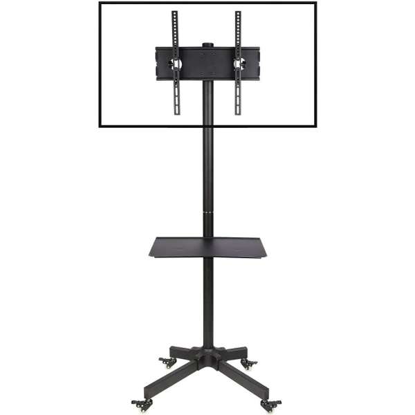 TECHLY Trolley Floor Stand LCD/LED/Plasma 23"-55" Black