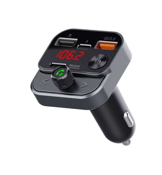 Technaxx FMT1700BT Transmitter & Bass booster Black