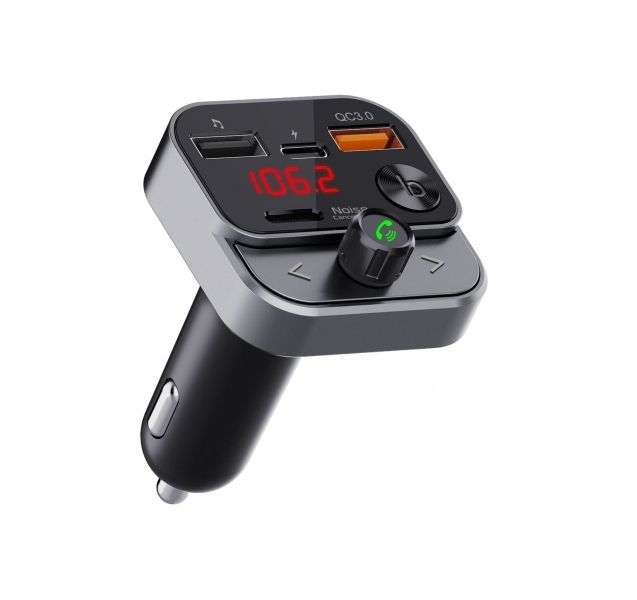 Technaxx FMT1700BT Transmitter & Bass booster Black