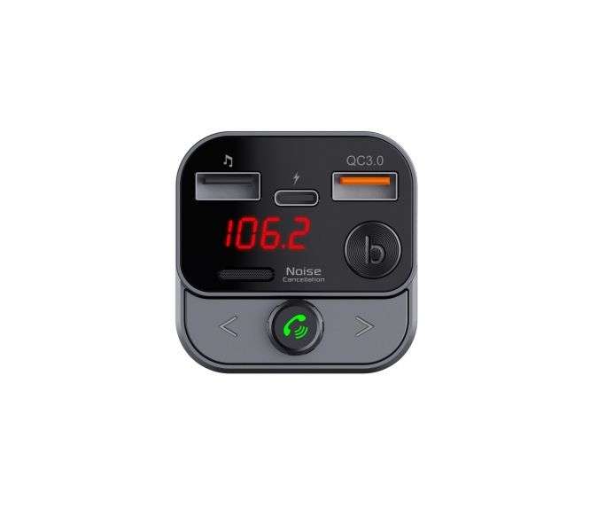 Technaxx FMT1700BT Transmitter & Bass booster Black