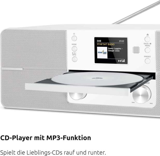Technisat DigatRadio 372 CD IR Silver