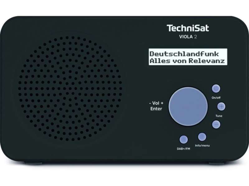 Technisat Viola 2 Portable DAB+/FM Radio Black