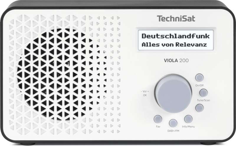 Technisat Viola 200 White/Black