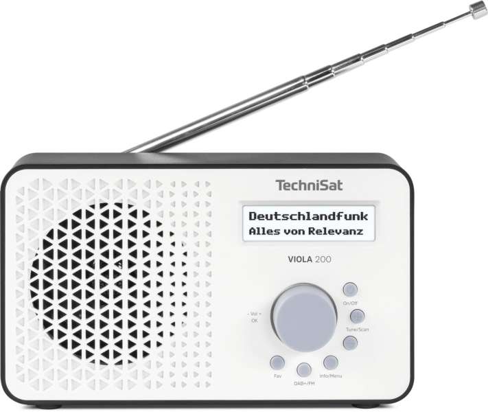 Technisat Viola 200 White/Black