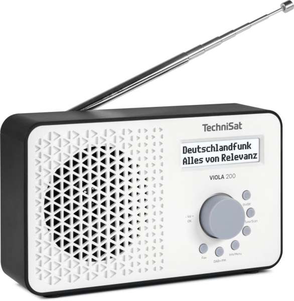 Technisat Viola 200 White/Black
