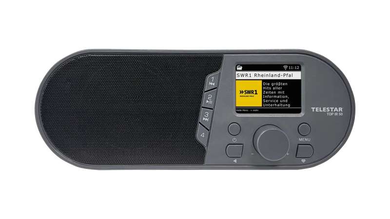 TELESTAR Top IR 50 Internet Radio Black