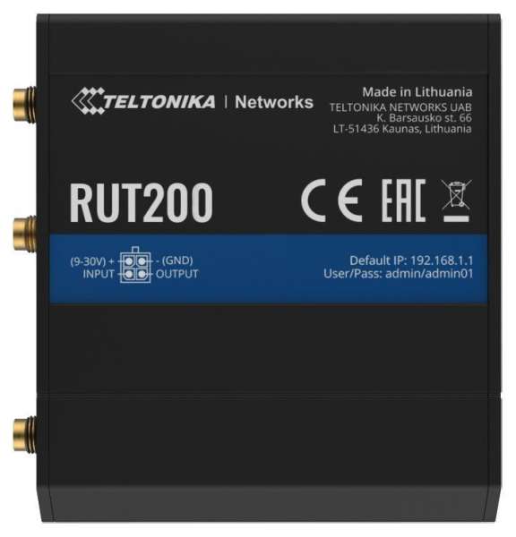 Teltonika RUT200 4G Industrial Cellular Router