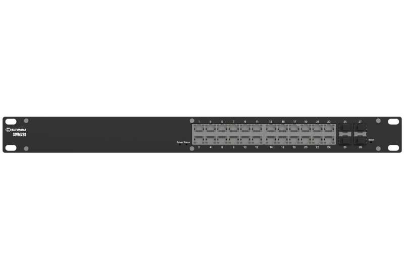 Teltonika SWM281 Gigabit Ethernet managed switch