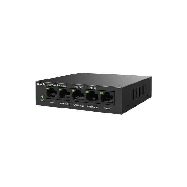 Tenda G0-5G-PoE 5 Port Gigabit Ethernet PoE Router
