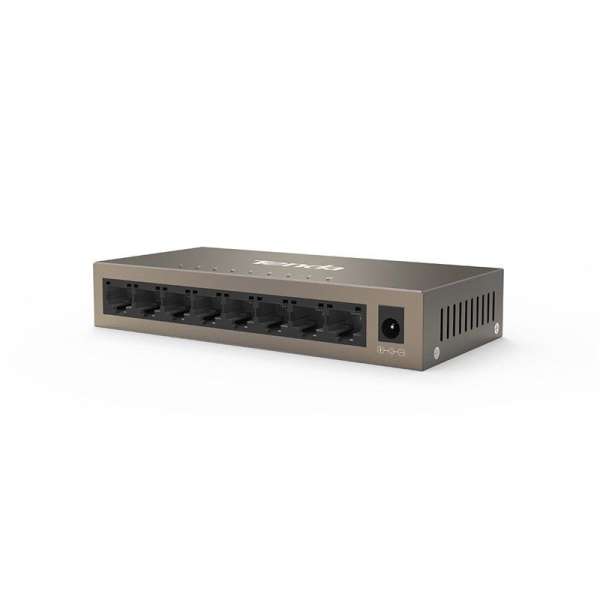 Tenda TEG1008M 8-port Gigabit Ethernet Desktop Switch Desktop & Wall-mounting Design steel case