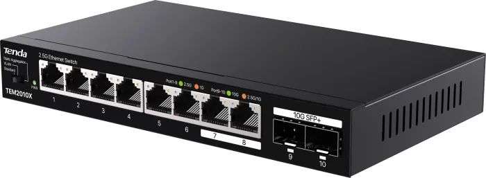 Tenda TEM2010X 8-Port Switch