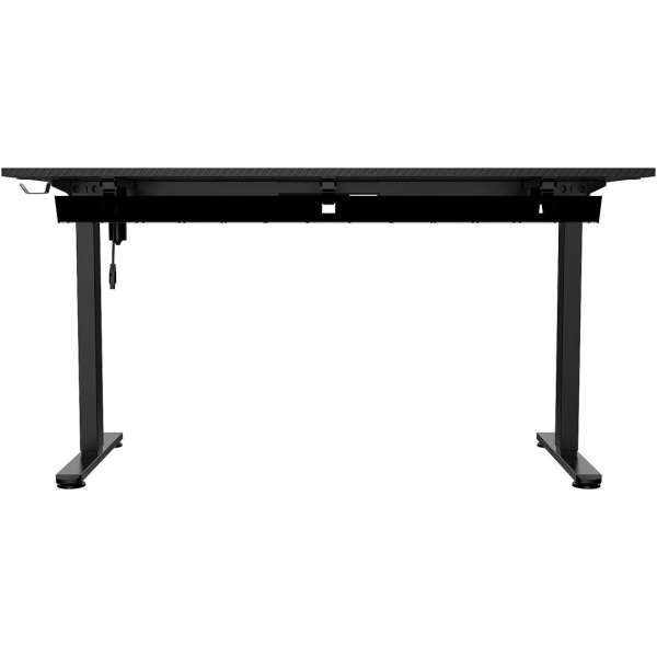 The G-Lab K-Desk Platinum RGB Gaming Desk Black