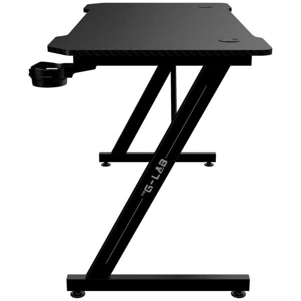 The G-Lab K-Desk Yttrium Gaming Desk Black