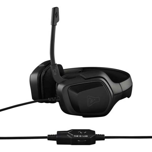 The G-Lab Korp Cobalt Gaming Headset Black