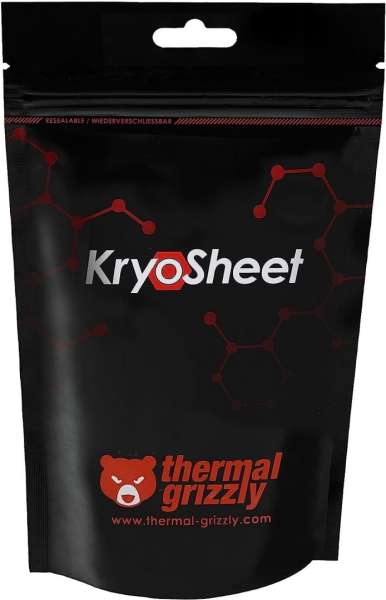 Thermal Grizzly Grizzly KryoSheet Hővezető Lap (1lap/csomag)