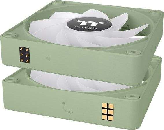 Thermaltake CT120 EX ARGB Sync PC Cooling Fan Matcha Green (3-Fan Pack)