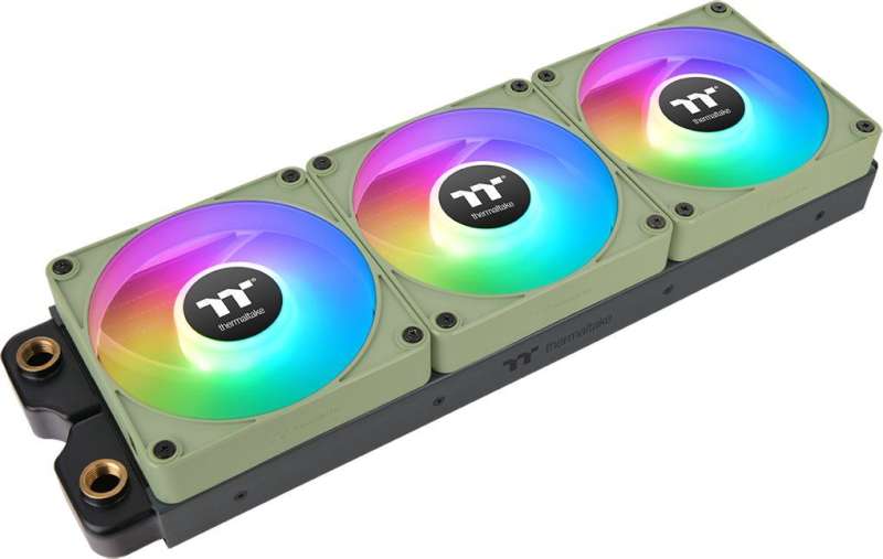 Thermaltake CT120 EX ARGB Sync PC Cooling Fan Matcha Green (3-Fan Pack)