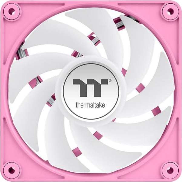 Thermaltake CT140 EX Reverse ARGB Sync PC Cooling Fan Pink (3-Fan Pack)