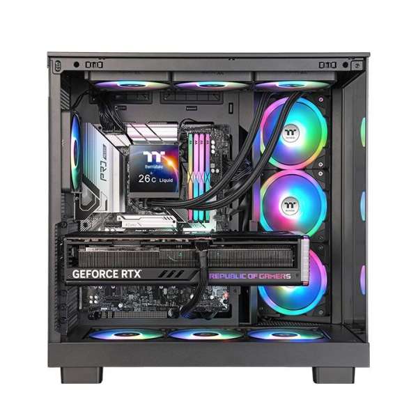 Thermaltake MAGFloe 420 Ultra ARGB Sync AIO Liquid Cooler Black