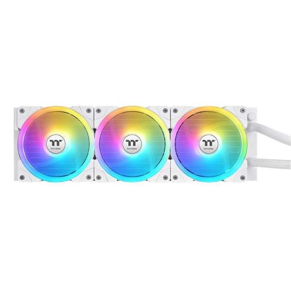 Thermaltake MAGFloe 420 Ultra ARGB Sync AIO Liquid Cooler Snow Edition White
