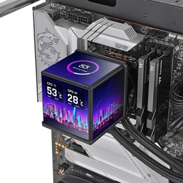 Thermaltake MINECUBE 360 Ultra ARGB Sync AIO Liquid Cooler Black