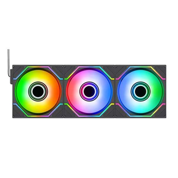 Thermaltake SWAFAN 120 EX INFINITY ARGB Sync PC Cooling Fan (3-Fan Pack)