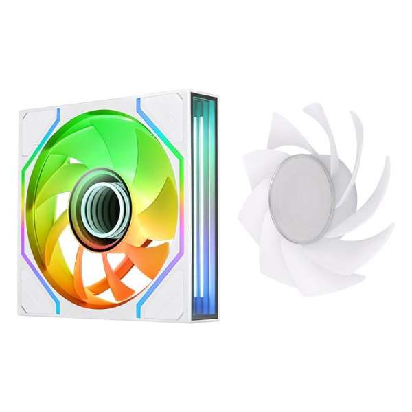 Thermaltake SWAFAN 120 EX INFINITY ARGB Sync PC Cooling Fan Snow (3-Fan Pack)