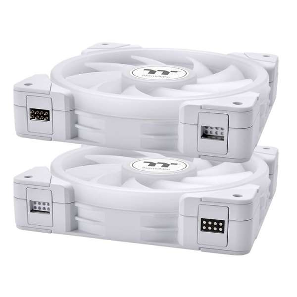 Thermaltake SWAFAN EX12 ARGB Sync PC Cooling Fan White TT Premium Edition (3-Fan Pack)