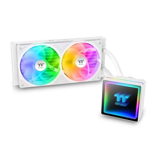 Thermaltake TH240 V3 ARGB Sync AIO Liquid Cooler Snow Edition
