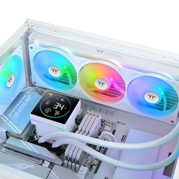 Thermaltake TH360-S V3 ARGB Sync All In One Liquid Cooler Snow Edition
