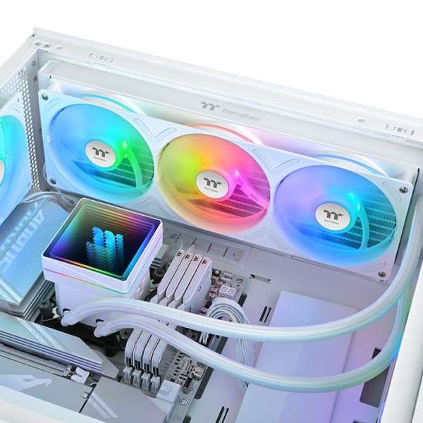Thermaltake TH360 V3 ARGB Sync AIO Liquid Cooler Snow Edition