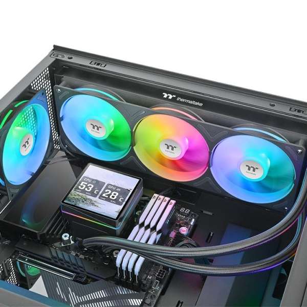 Thermaltake TH360 V3 Ultra ARGB Sync AIO Liquid Cooler Black