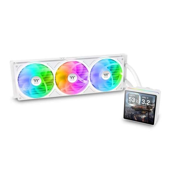 Thermaltake TH360 V3 Ultra ARGB Sync AIO Liquid Cooler Snow Edition