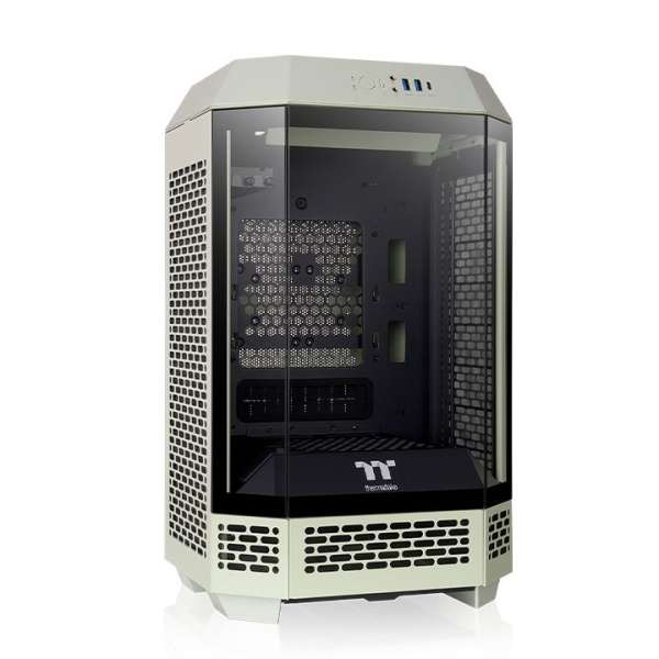 Thermaltake The Tower 250 Mini Tower Chassis Tempered Glass Matcha Green