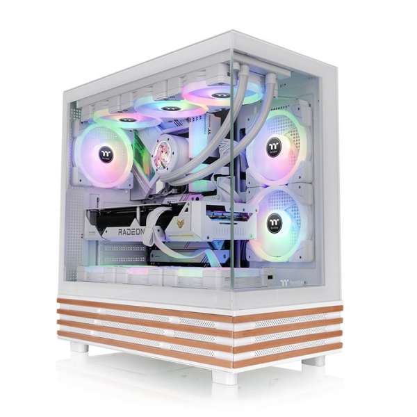 Thermaltake View 270 Plus WS ARGB Tempered Glass Snow