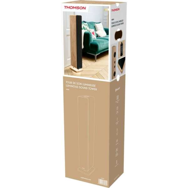 Thomson DS702 Bluetooth Hangtorony Wood