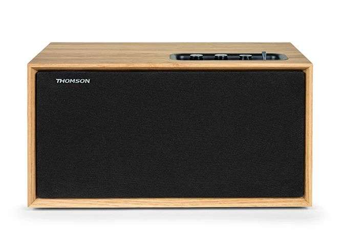Thomson WS502 Wooden Compact Residential Speaker Wood