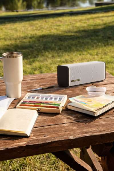 Thonet & Vander Frei Topp Portable Speaker Ice White